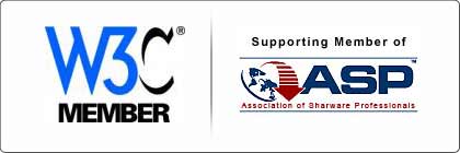 W3C MEMBER -  Supporting Member of ASP