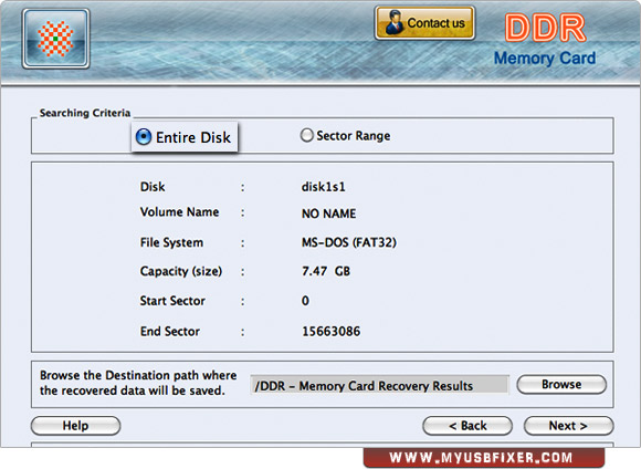 Data Doctor Recovery Memory Card for Mac 