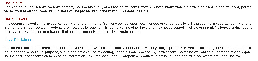 Terms and Conditions